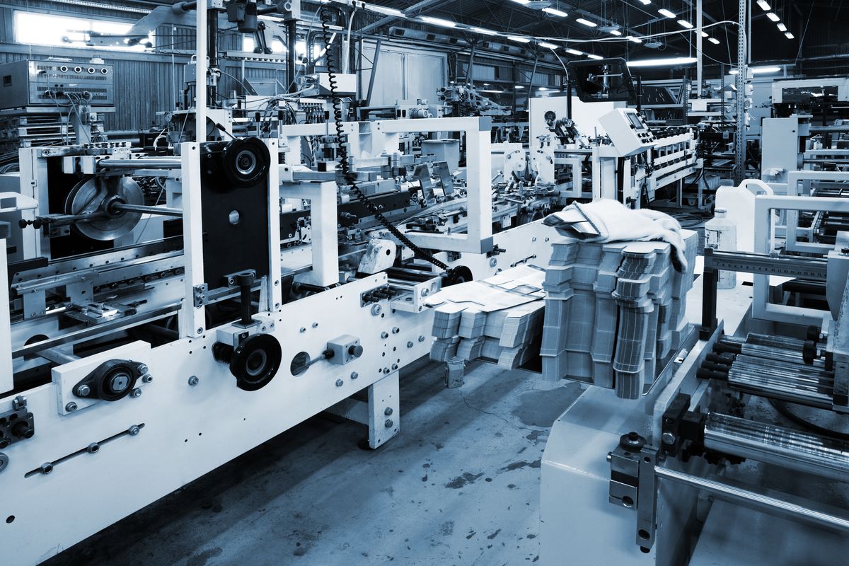 工場の生産ライン